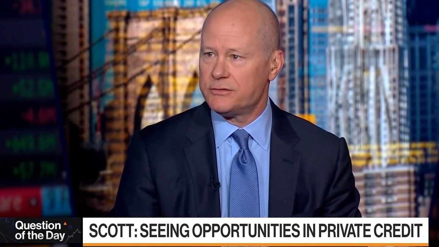 Dwight Scott, blackstone Credit, Bloomberg Interview