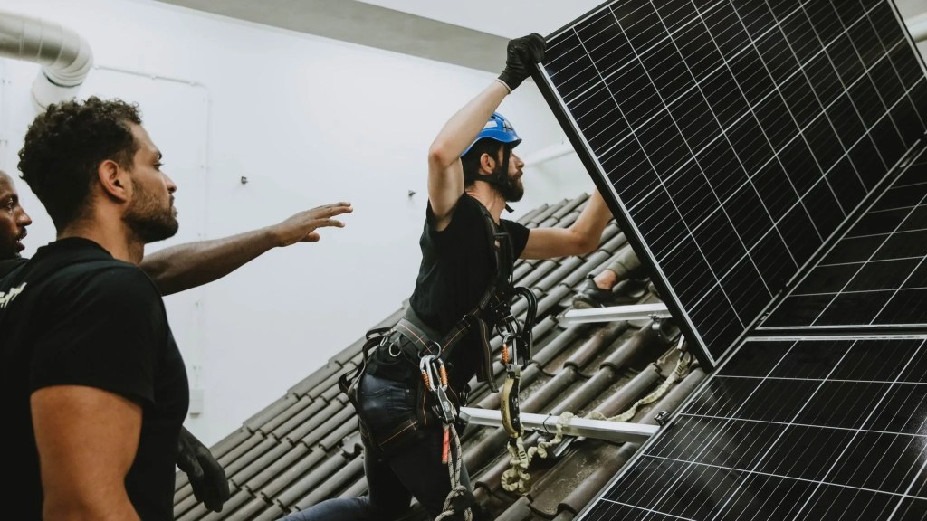 Esdec Solar Panel Installation